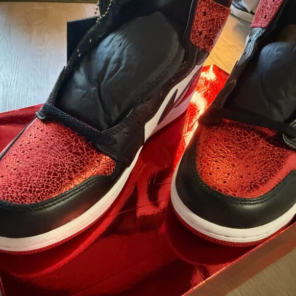Air Jordan 1 Retro High OG Ruby - W10 - Picture 6 of 11